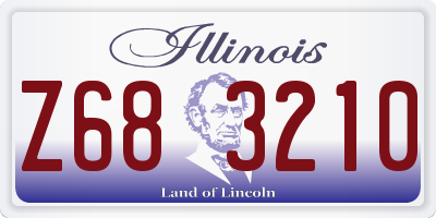 IL license plate Z683210