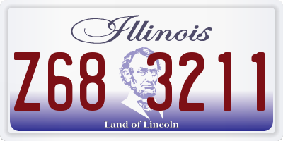 IL license plate Z683211