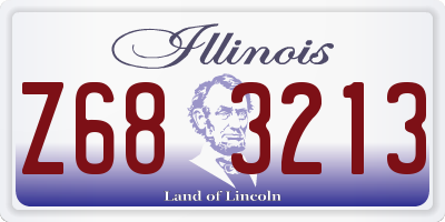 IL license plate Z683213