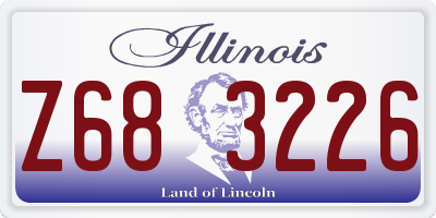 IL license plate Z683226