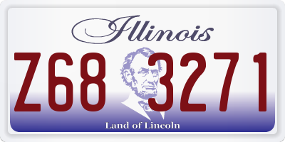 IL license plate Z683271
