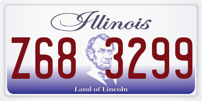 IL license plate Z683299