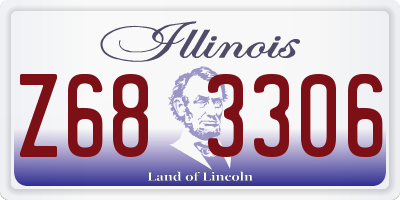 IL license plate Z683306