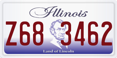 IL license plate Z683462