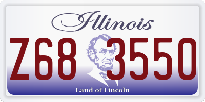 IL license plate Z683550