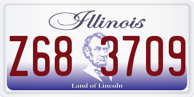 IL license plate Z683709