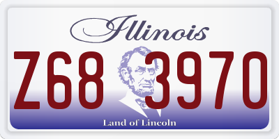 IL license plate Z683970