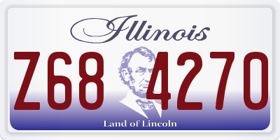 IL license plate Z684270