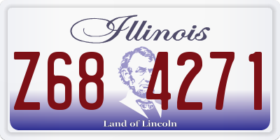IL license plate Z684271