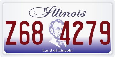 IL license plate Z684279