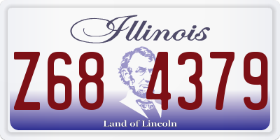 IL license plate Z684379