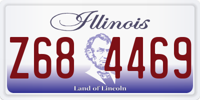 IL license plate Z684469