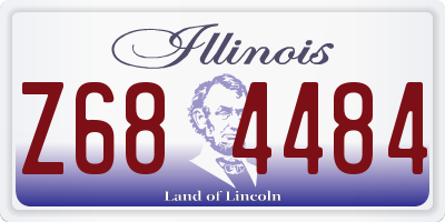 IL license plate Z684484
