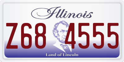 IL license plate Z684555