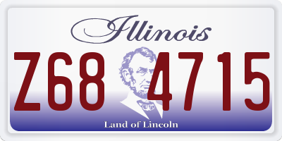 IL license plate Z684715