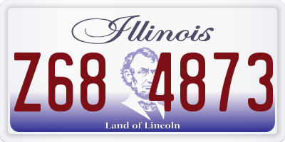 IL license plate Z684873