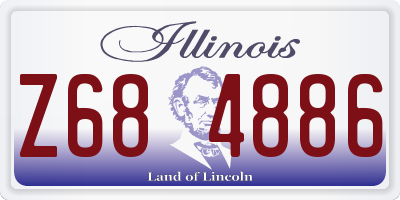 IL license plate Z684886