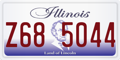 IL license plate Z685044