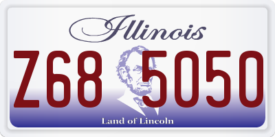 IL license plate Z685050