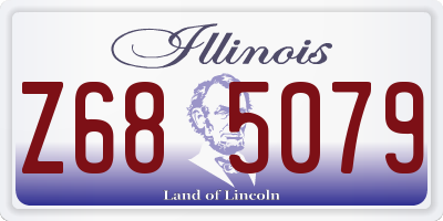 IL license plate Z685079
