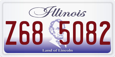 IL license plate Z685082