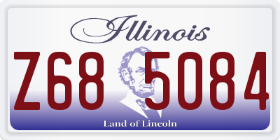 IL license plate Z685084