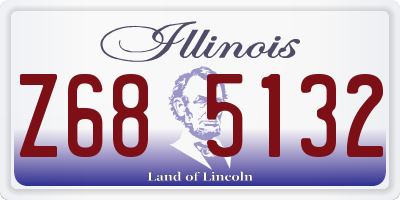 IL license plate Z685132