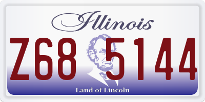 IL license plate Z685144