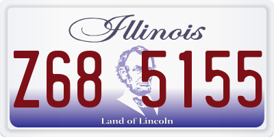 IL license plate Z685155