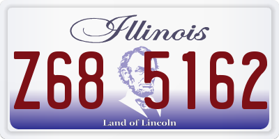 IL license plate Z685162