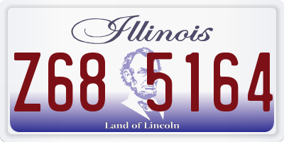 IL license plate Z685164