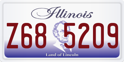IL license plate Z685209