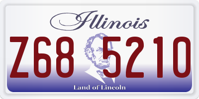IL license plate Z685210