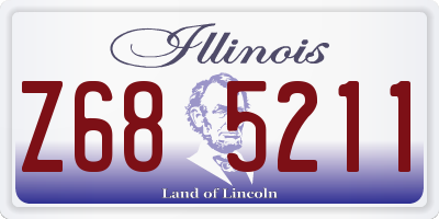IL license plate Z685211
