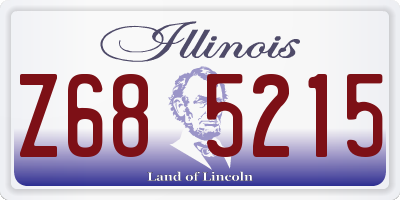 IL license plate Z685215