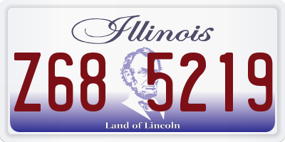 IL license plate Z685219