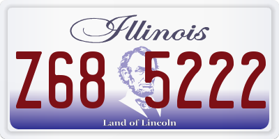 IL license plate Z685222