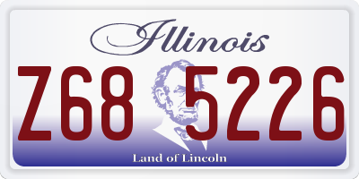 IL license plate Z685226