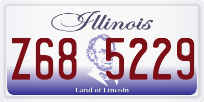 IL license plate Z685229