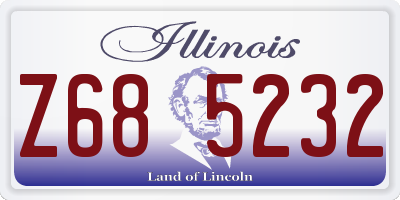 IL license plate Z685232