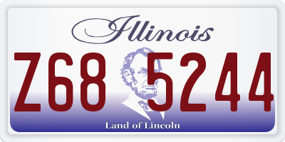 IL license plate Z685244