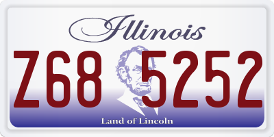 IL license plate Z685252