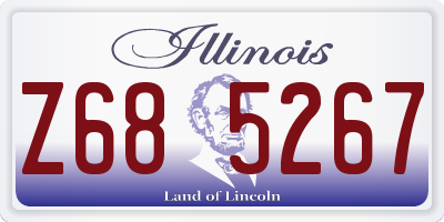IL license plate Z685267