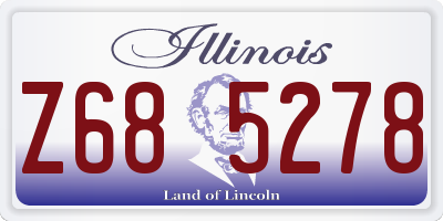 IL license plate Z685278