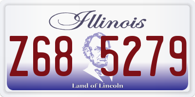 IL license plate Z685279