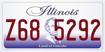 IL license plate Z685292