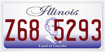 IL license plate Z685293