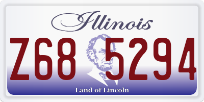 IL license plate Z685294