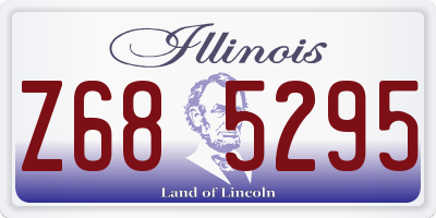 IL license plate Z685295