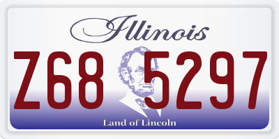 IL license plate Z685297